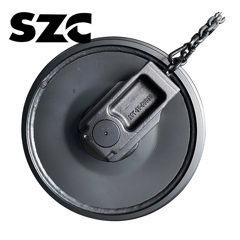 Forgiazione 35MnB Pc350 Excavator Front Idler Assembly Mini Crawler Excavator Parts